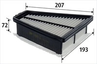 Valeo Luftfilter 585509 Filtereinsatz FüR Renault Twingo 2 Dci