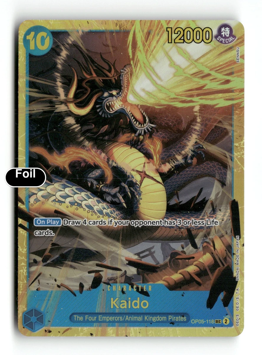 Kaido OP05-118 Awakening of the New Era for sale | eBay