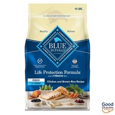 Blue Buffalo Life Protection Formula Natural Senior Dry Dog Food  - 15lbs 3.02 per pound