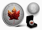 2026  Canada $20 Ultra High Relief  1 oz Silver Maple Leaf with Colour