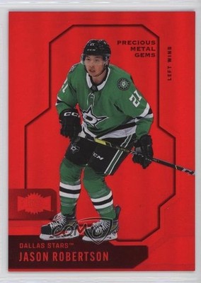 2024-25 Skybox Metal Universe PMG Red 39/100 Jason Robertson #48 5b7