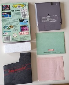 NES BATTLETOADS DOUBLE DRAGON ORIGINAL NINTENDO VIDEO GAME, BOX  MANUAL UK 