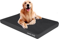 Dog Bed Covers Replacement Washable Waterproof Pet Bedding Cover with Durable