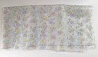 1.25 yards Sheer Organza Glittery Easter Egg Print Fabric