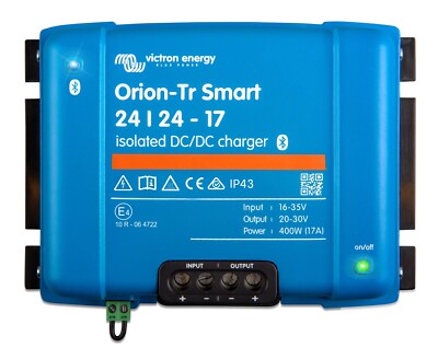 Victron Energy DC/DC Batterielader Orion-Tr Smart 24/24-17A (400W) Isolated BT