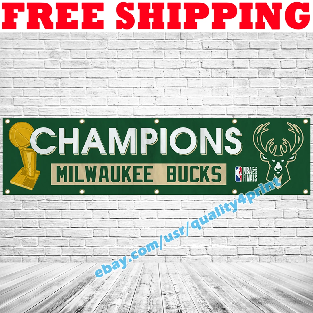 Milwaukee Bucks WinCraft 2021 NBA Finals Champions Collector Pin