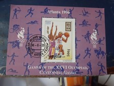 Mongolia 1996 Used MS, Summer Olympic Games 1996 Atlanta, Basketball, Sports