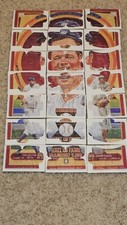 Donruss Baseball Great Moments UnPunched Puzzles + Xtra - Two Complete Sets 