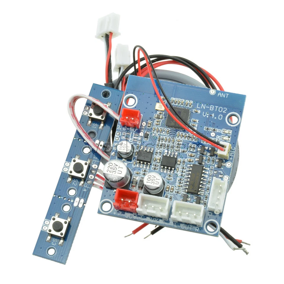 For Car Phone Bluetooth 4.0 Audio Receiver Board Stereo Sound Module LN-BT02 - Image 3 of 4