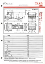 MERCEDES TRUCKS / 711 D VSR /