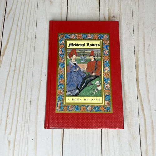 Medieval Lovers: A Book of Days Hardcover Illustrated 1988 Blank Calendar Book - Picture 1 of 10