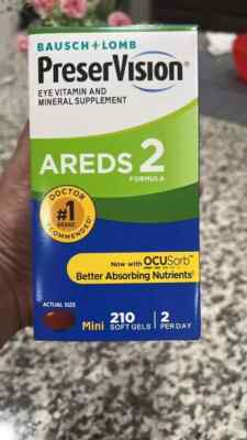 Bausch + Lomb Preservision Areds 2 Augenvitamin 210 Weichgele - ABLAUF 2/2027