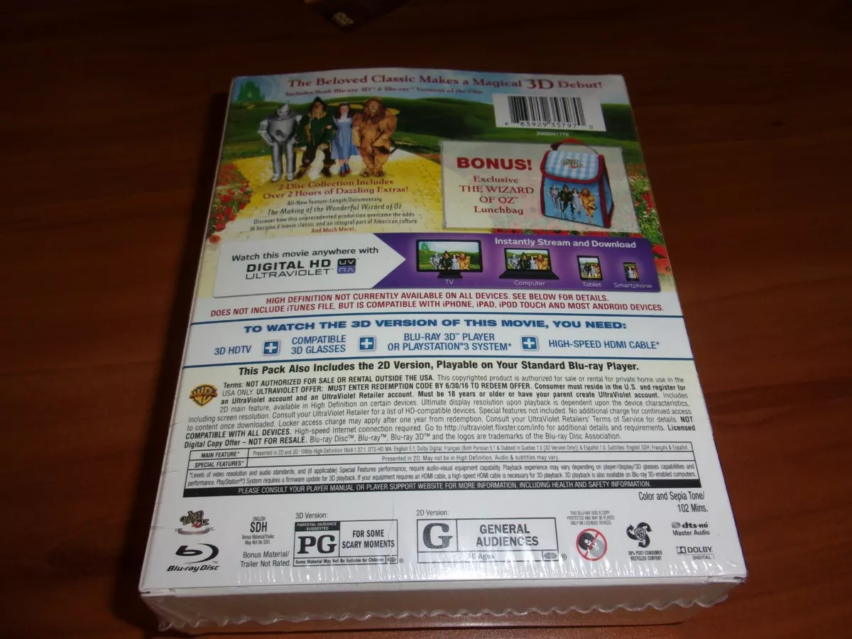 The Wizard of Oz in 3D, Features