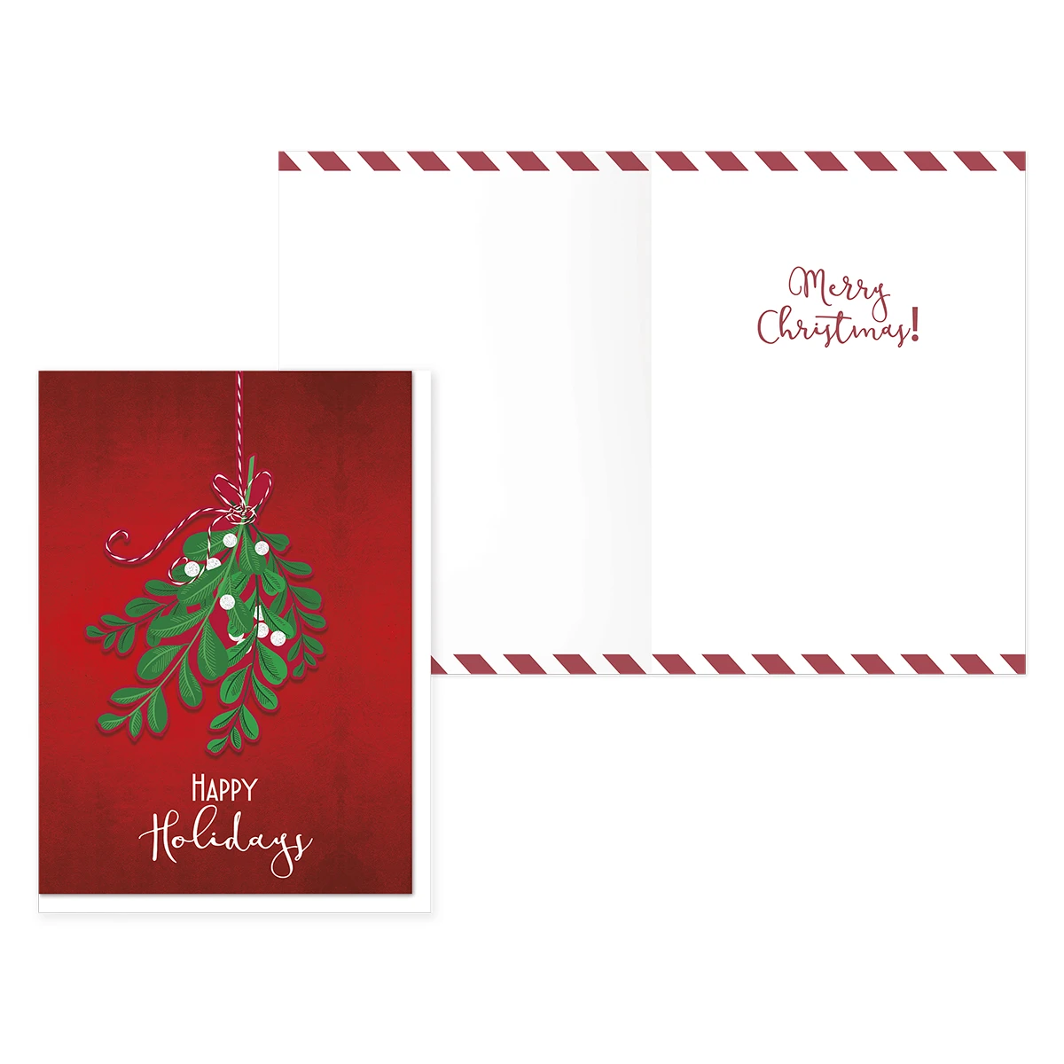 Mistletoe Christmas Premium Handmade Boxed Holiday Cards 12ct. eBay