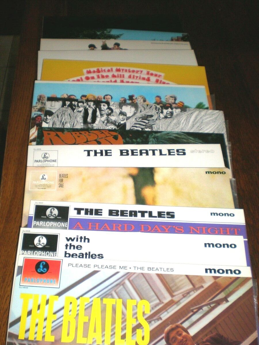 The Beatles BOX LP SET WOODEN with BOOKLET Capitol BBX1 The Beatles BOX LP SET WOODEN with BOOKLET Capitol BBX1