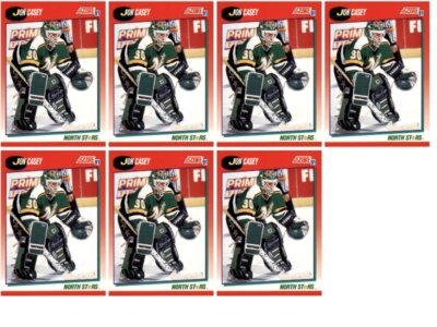 (7) 1991 Score Canadian #191 Jon Casey Minnesota North Stars Card Lot