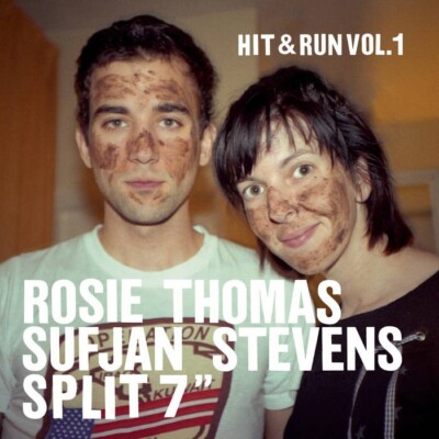 Sufjan Stevens / Rosie Thomas / 2012  Hit & Run Vol. 1 / 7'' 33rpm & PS / Mint