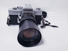 Minolta SRT 101 CLC 35mm SLR w/ 35-70mm f/3.5 Minolta MD Zoom Lens Untested