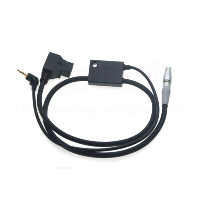 ARRI Cforce RF Motor Crro CAM(7p) To Sony Dtap and LANC 2.5mm And RUN/STOP Cable