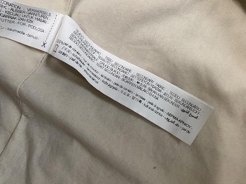 ZARA Girls Varsity Baseball Jacket Bomber Cream Blush SZ 10years Leather Sleeve - Picture 10 of 22