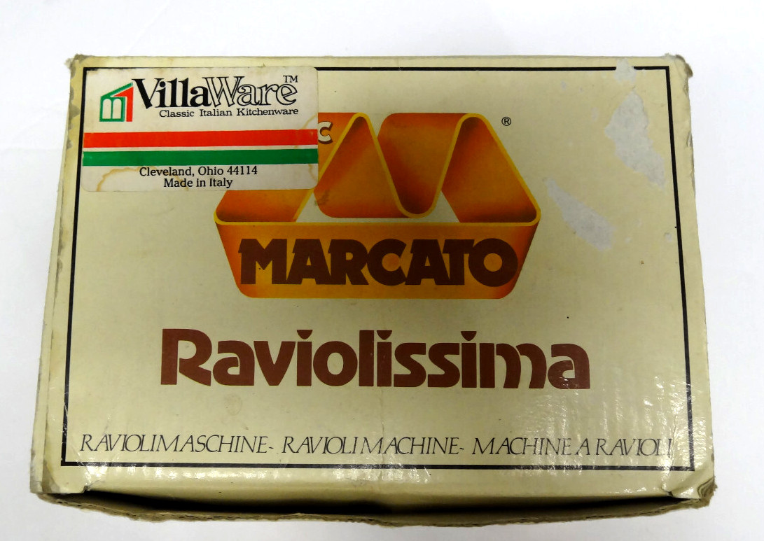 Marcato Raviolissima Ravioli Machine Made In Italy Pasta Machine Attachment