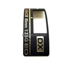 New FOR Nikon 85mm 1:3.5 G ED LENS LOGO Nameplate Lens Gold Label Part