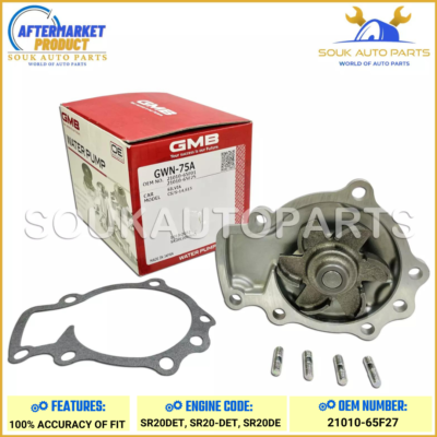 21010-65F27 WATER PUMP ASSY SR20DET W/GASKET For NISSAN SILVIA S14