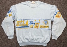 vintage ucla bruins crewneck sweatshirt 80s Sleeves Rare