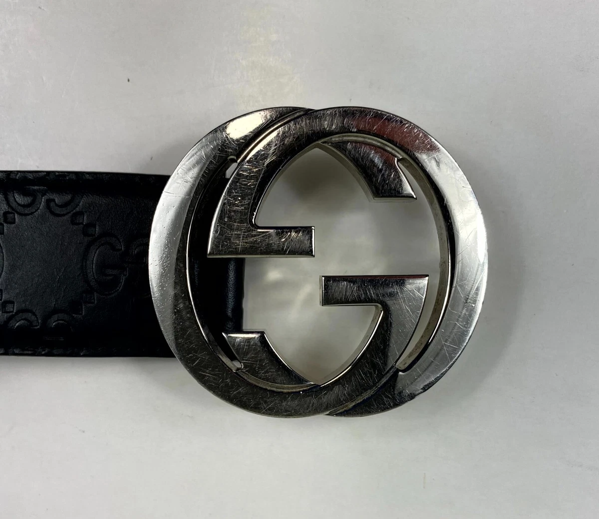Gucci men belt size cheap