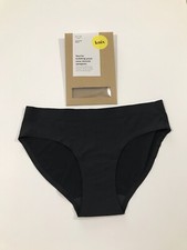 Knix Women  s Essential Bikini Panties Sz Small Black  No Leak Proof