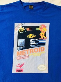 VINTAGE STYLE METROID NES Nintendo T-Shirt 3XL