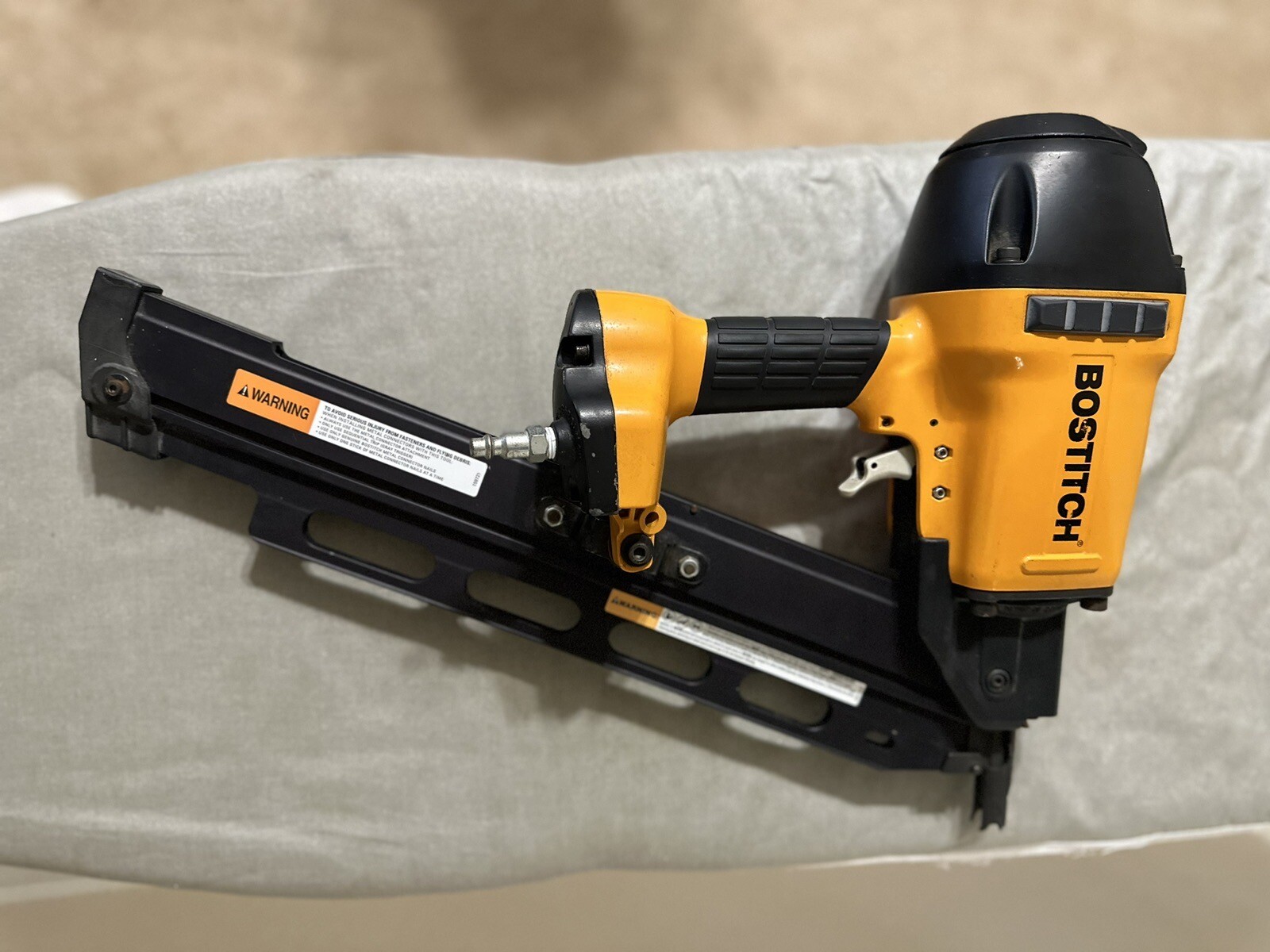 Bostitch 2" to 3.5" Industrial High Power Round Head Framing Nailer