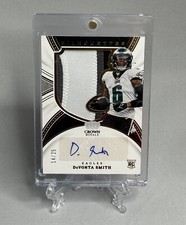 Devonta Smith 2021 Crown Royale Silhouettes RPA 14 /25 