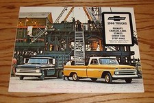 Original 1966 Chevrolet Truck Full Line Sales Brochure 66 Chevy Pickup Van Cab