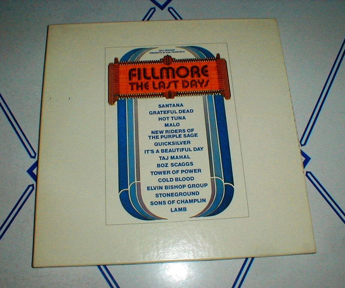Fillmore The Last Days for sale | eBay