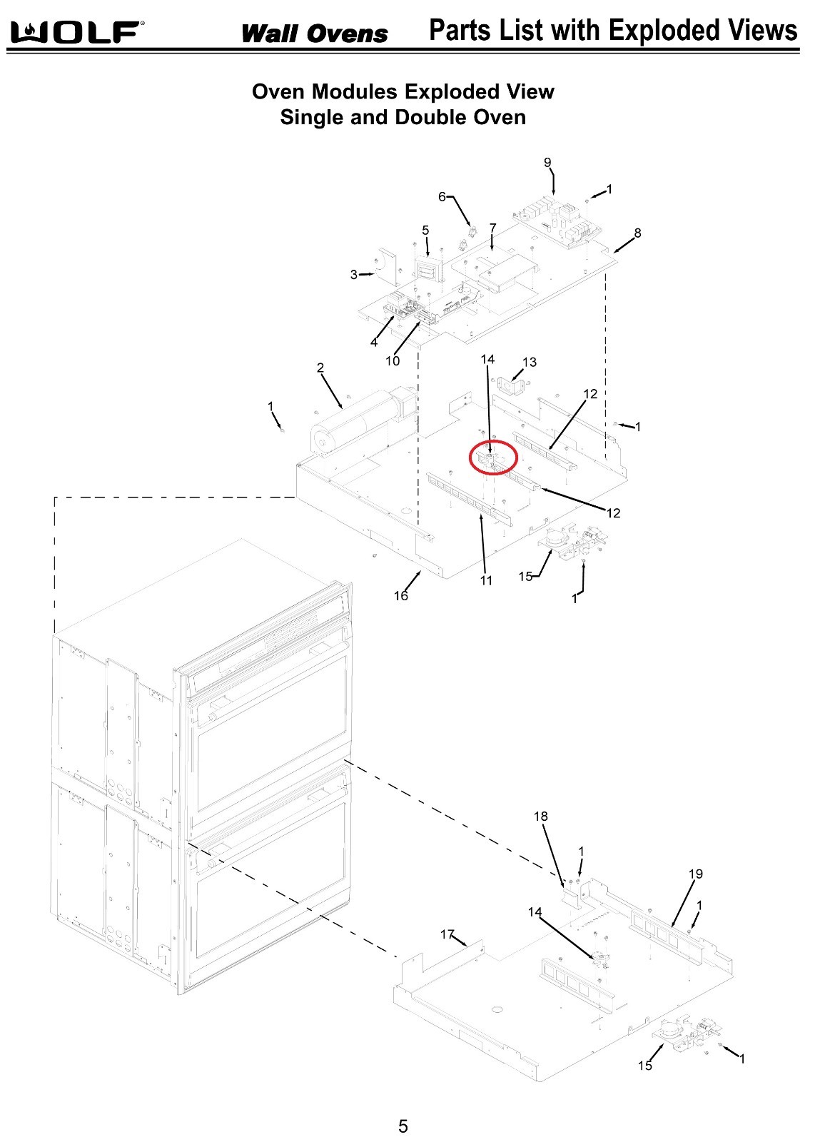 Genuine WOLF Builtin Oven, Thermal Cut Out, Switch 804254 eBay