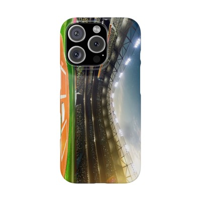 Baseball from the Field Slim Phone Case fits iPhone 16 Models 