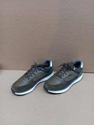 Geox Dolomia B Abx A - Smo.le + Nyl Mens Shoe- Dk Olive- US Sz 10- U16cra-043fu