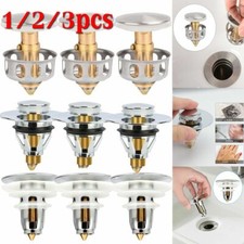 Lots Universal Wash Basin Bounce Drain Filter Pop Up Bathroom Sink Drain Stopper