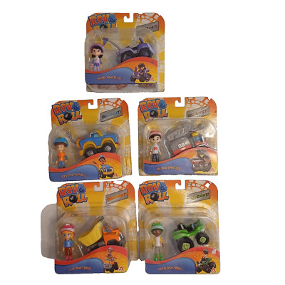 Rev & Roll Set 5 Vehicles & Figures Alpha Group 2019 die-cast Ideal For Gift