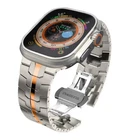 Apple Watch Ultra 2 49mm Series 9 8 7 6 5 4 3 & SE Titanium Strap Metal Band