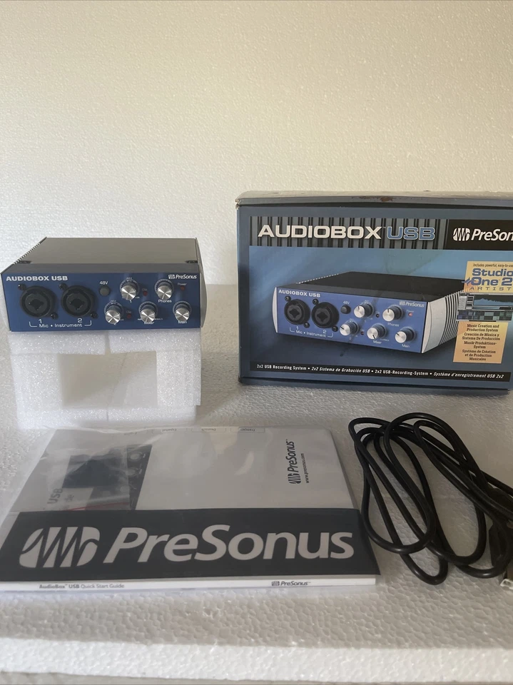 PRESONUS AUDIOBOX USB 2x2 Audio 2.0 Recording Interface - Image 2 of 4