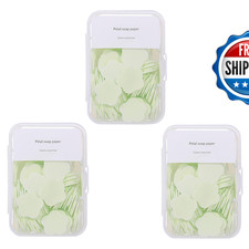 Iensen 300Pcs Portable Hand Washing Soap Sheets Scented Mini Soap Sheets