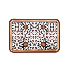 (Type2 45x30cm)Heat Insulation Table Mat PVC Double Sided Texture Placemat Fo HG