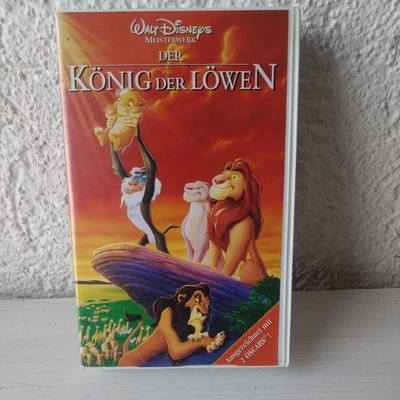 Der König der Löwen VHS – Disney Klassiker Animation 1994 FSK 0 Allers Minkoff - Bild 1 von 2