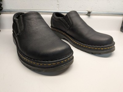 Dr. Martens Boyle Shoes Size 10 Mens Black Leather Slip On  display picture 3