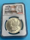 1889 $1 Morgan Silver Dollar NGC MS63