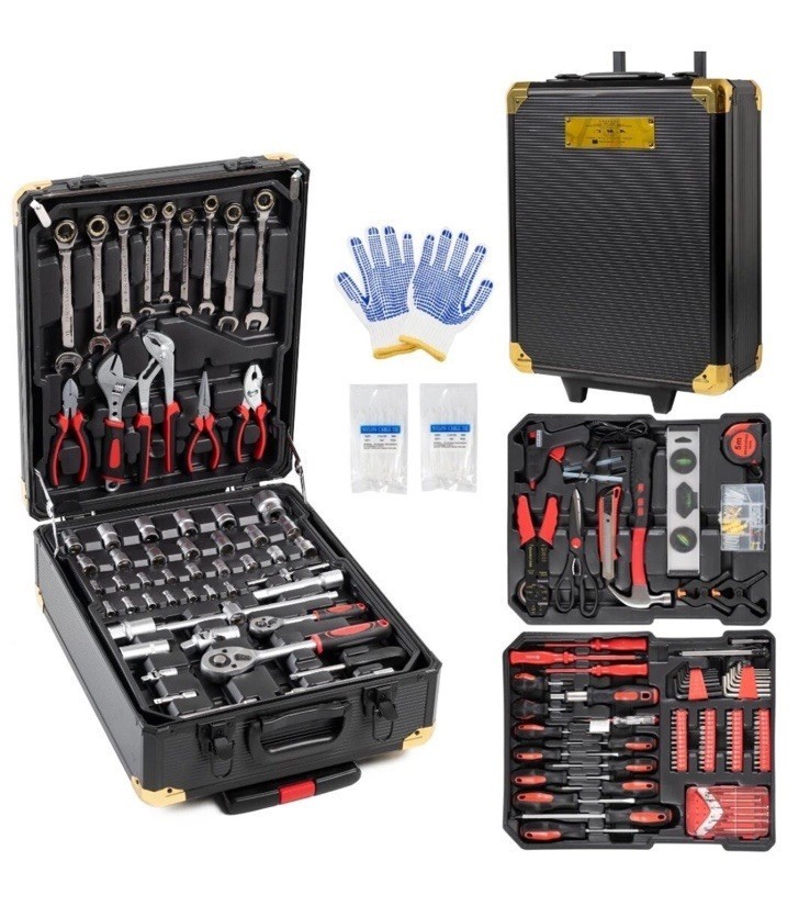 OFFERTA Valigia Attrezzi 849 Pezzi Trolley - Kit Professionale XXL
