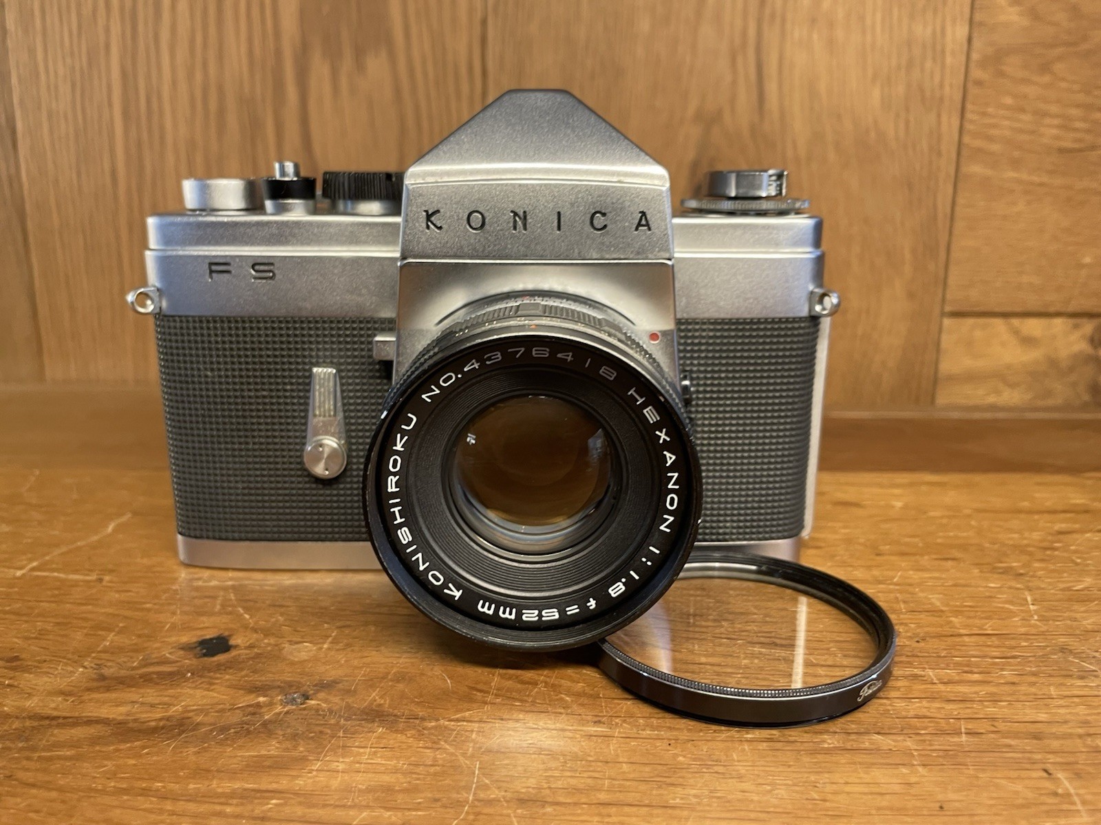 *CLA'd : Near Mint ++* Konica FS Film Camera Hexanon 52mm F/1.8 Standard Lens JP