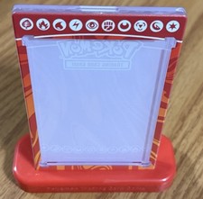 Pok mon TCG Ultra Pro Magnetic Card Display Case Holder-Red